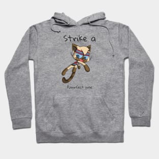 kittyswat Omar Strike a Purrrfect Pose Hoodie